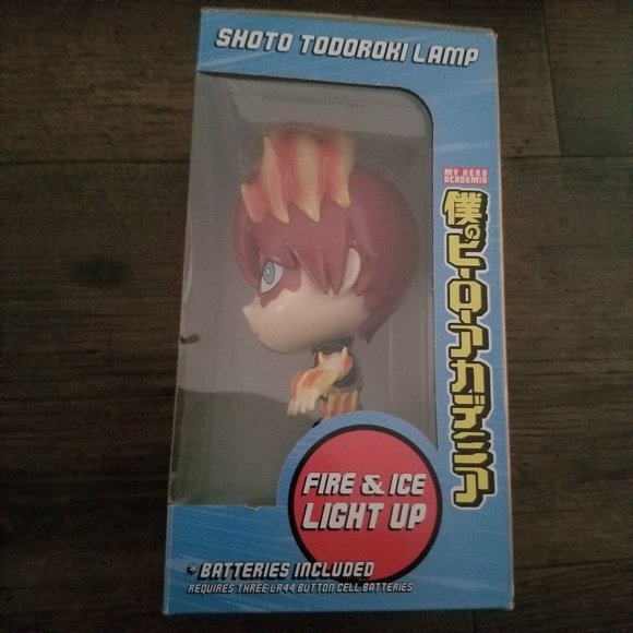 MHA My Hero Academia Shoto Todoroki Lamp - Picture 2 of 14